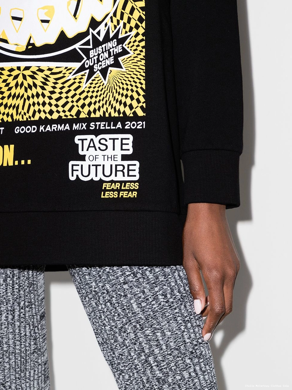 Affordable graphic-print Rave Stella Women McCartney sweatshirt 0413
